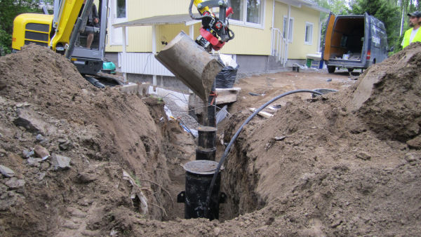 Salaojitusta pääkaupunkiseudulla